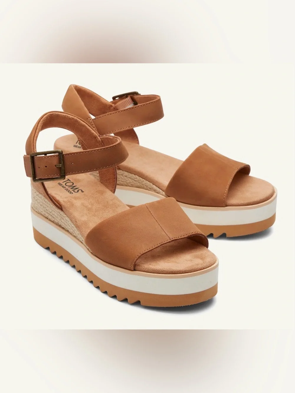 🤎 TOMS - Brynn - Tan Leather 🤎